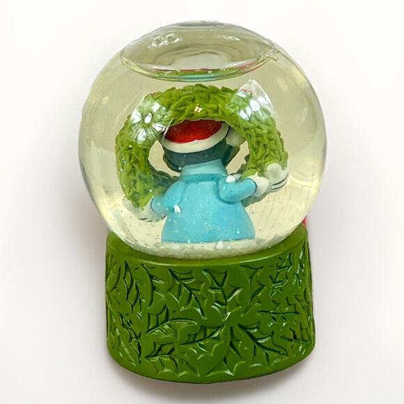 Disney JC Penney Giving Tree 2011 Mickey Mouse Christmas Mini Snow Globe NO BOX - Picture 5 of 6